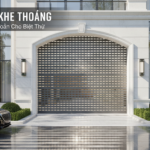 Tại sao cửa cuốn khe thoáng lại được ưa chuộng tại các biệt thự